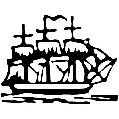 Junk Ship 6 Element from Vintage Illustrations Set