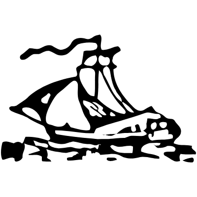 Junk Ship 7 Element from Vintage Illustrations Set