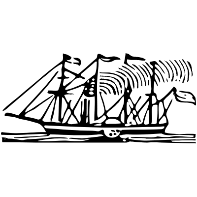 Junk Ship 9 Element from Vintage Illustrations Set