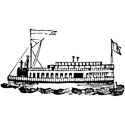 Steamship 10 Element from Vintage Illustrations Set