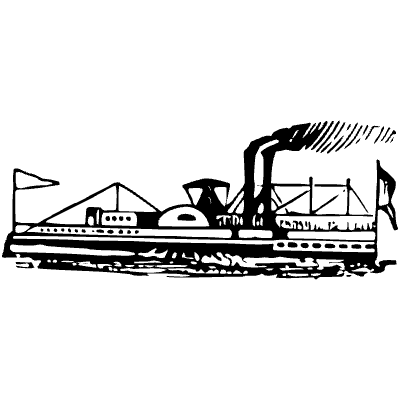 Steamship 11 Element from Vintage Illustrations Set