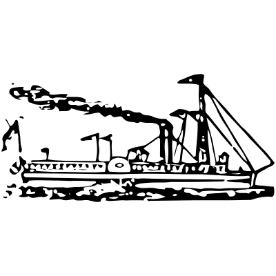 Steamship 17 Element from Vintage Illustrations Set