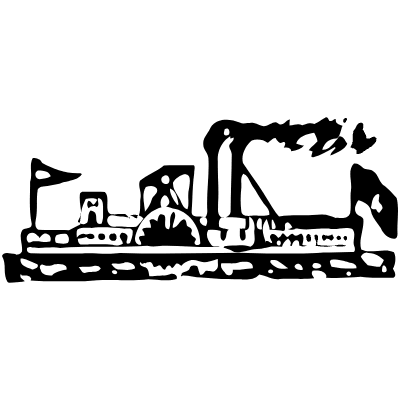 Steamship 3 Element from Vintage Illustrations Set