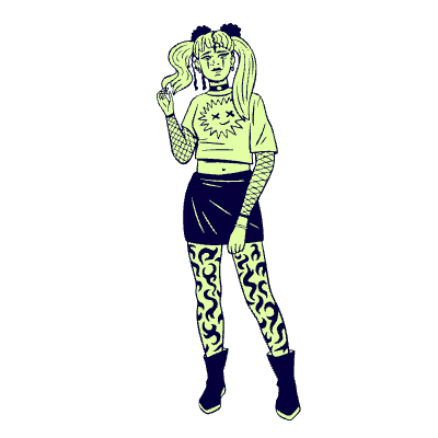 Alt Scene Illustration from Urban Hive - Free Set