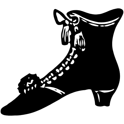 Boot 11 Element from Vintage Illustrations Set