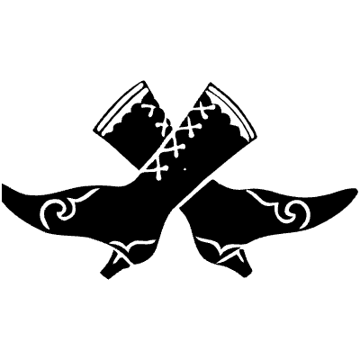 Boot 9 Element from Vintage Illustrations Set