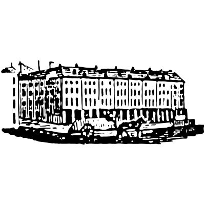 Building 3 Element from Vintage Illustrations Set