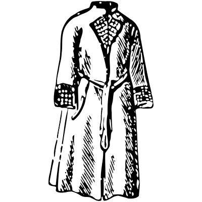 Coat Element from Vintage Illustrations Set