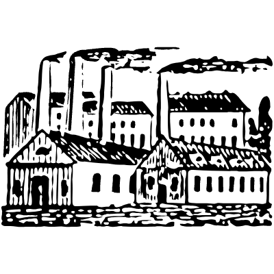 Factory 1 Element from Vintage Illustrations Set