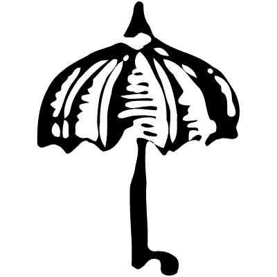 Open Umbrella 1 Element from Vintage Illustrations Set