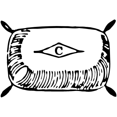 Pillow 1 Element from Vintage Illustrations Set