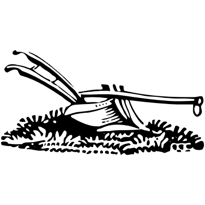 Plough Handle 1 Element from Vintage Illustrations Set