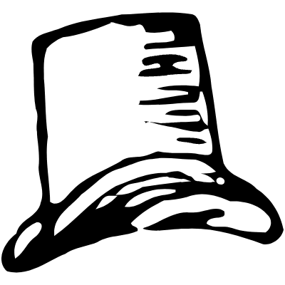 Top Hat 1 Element from Vintage Illustrations Set