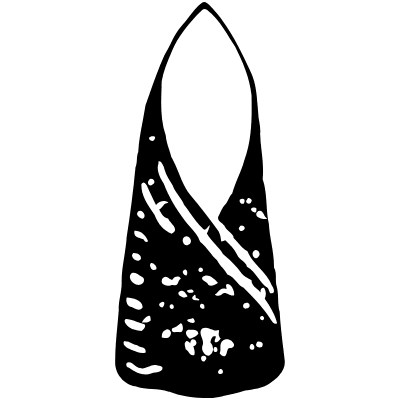 Vintage Hand Bag Element from Vintage Illustrations Set