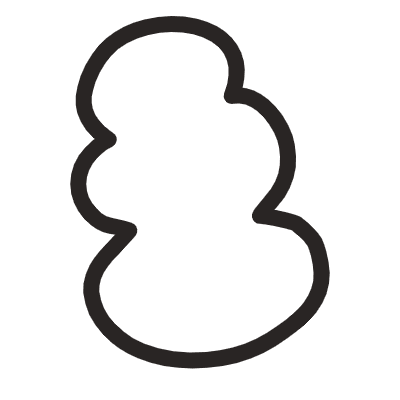 Abstract 3 Element from Doodles (Monochrome) Set