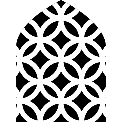 Abstract Arch Door Element from Geometrica (Texturized) Set