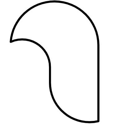 Abstract Bird Element from Geometrica (Line) Set