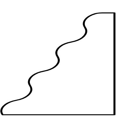 Abstract Cliff Element from Geometric Shapes - Duo Set