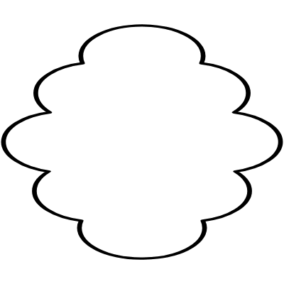 Abstract Cloud Vertical Element from Geometrica (Line) Set