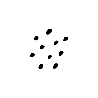 Abstract Dot Element from Scribbles (Sketch Style) Set