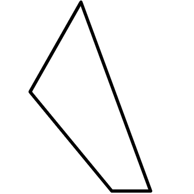 Abstract Glass Element from Geometric Shapes - Duo Set