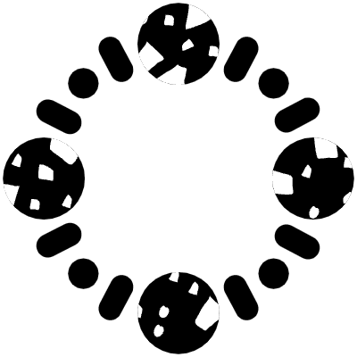 Abstract Loading Element from Geometrica (Texturized) Set