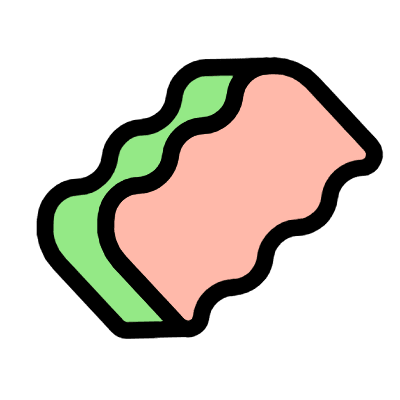 Abstract Meat Element from 3D Fun (Pop) Set