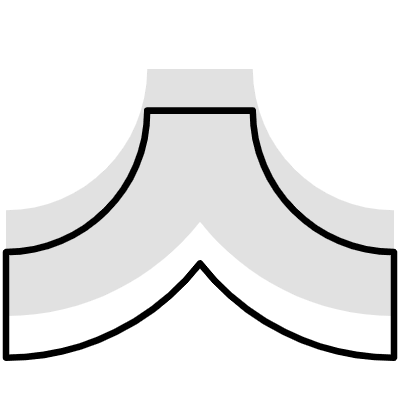 Abstract Nose Element from Geometrica (Combo) Set