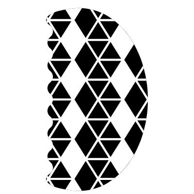 Abstract Pastry Element from Geometrica (Texturized) Set