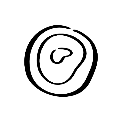 Abstract Spiral Wood 3 Element from Scribbles (Sketch Style) Set