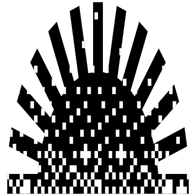 Abstract Sunset Element from Geometrica (Texturized) Set