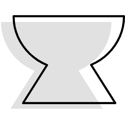 Abstract Tray Element from Geometrica (Combo) Set