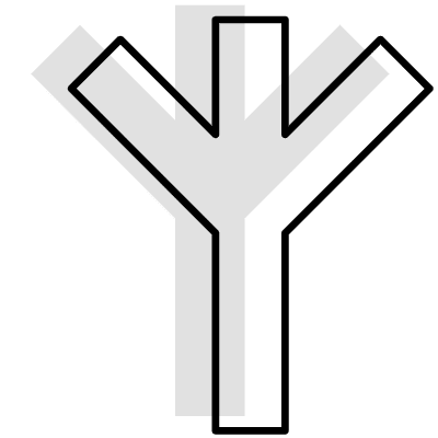 Abstract Tree Element from Geometrica (Combo) Set