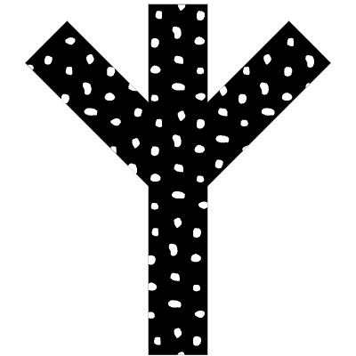 Abstract Tree Element from Geometrica (Texturized) Set