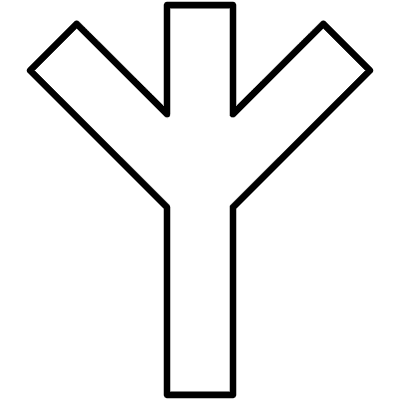 Abstract Tree Element from Geometrica (Line) Set