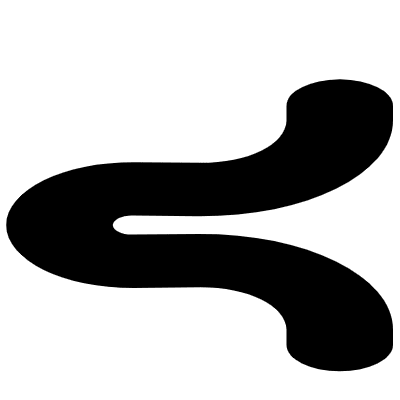 Abstract Worm Element from Geometrica (Solid) Set