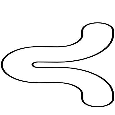 Abstract Worm Element from Geometrica (Line) Set