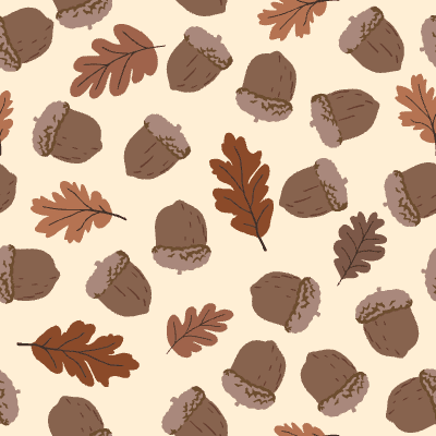 Acorn 1 Element from Seamless Backgrounds Set