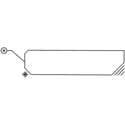 Annotation Line Explan Diagram Box 3 Element from Cyber GUI Elements Set