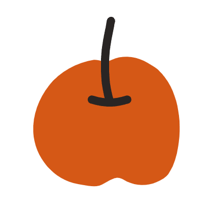 Apple Element from Doodles (Flat) Set