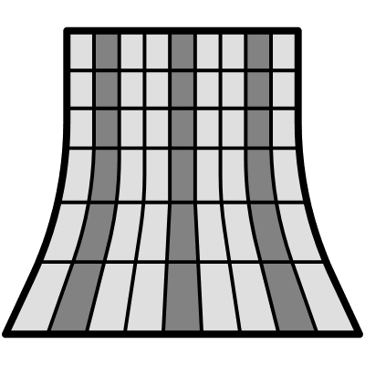 Area Wireframe 4 Element from Cyber GUI Elements Set