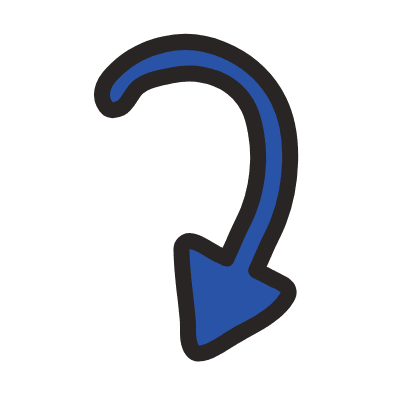 Arrow 2 Element from Doodles (Classic) Set