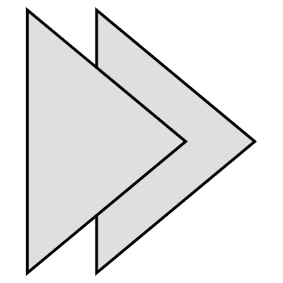 Arrow Direction Play 1 Element from Cyber GUI Elements Set
