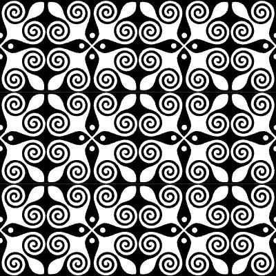 Art Deco Pattern 103 Element from Vintage Patterns Set