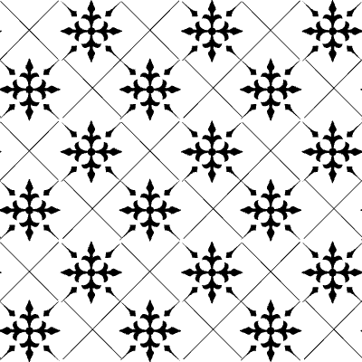 Art Deco Pattern 11 Element from Vintage Patterns Set