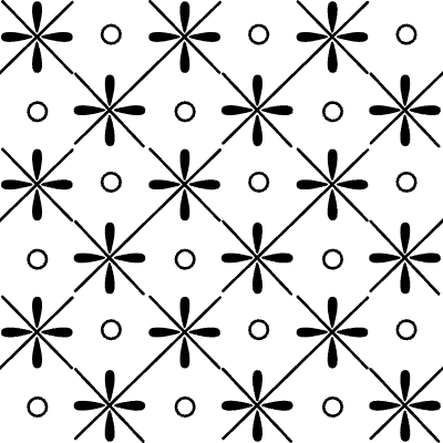 Art Deco Pattern 18 Element from Vintage Patterns Set