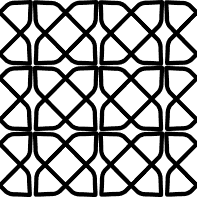 Art Deco Pattern 22 Element from Vintage Patterns Set