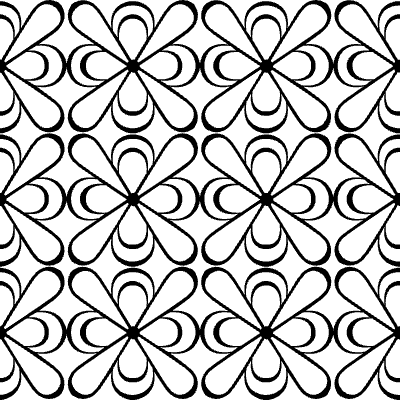 Art Deco Pattern 24 Element from Vintage Patterns Set