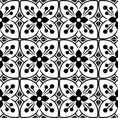 Art Deco Pattern 83 Element from Vintage Patterns Set