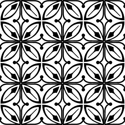 Art Deco Pattern 91 Element from Vintage Patterns Set